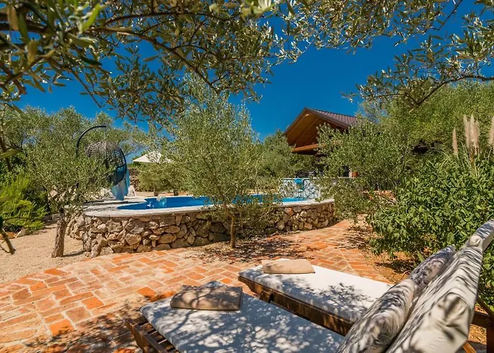 House With Pool, 50 Meters From Sea, Privacy - By Traveler Tourist Agency Krk - Id 2137