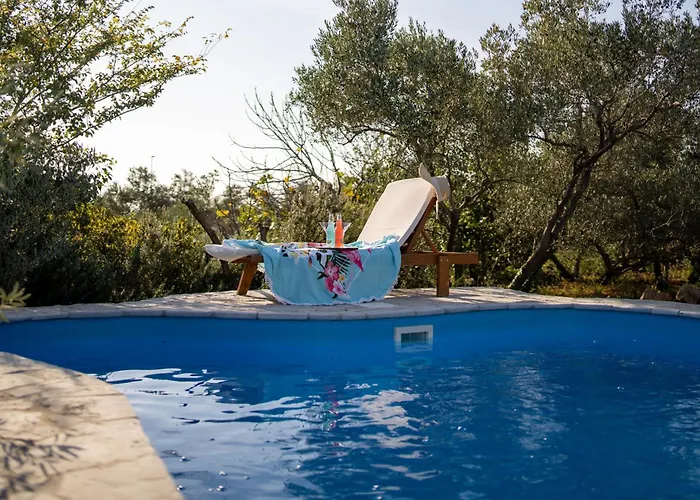 House With Pool, 50 Meters From Sea, Privacy - By Traveler Tourist Agency Krk - Id 2137 Villa