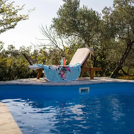 House With Pool, 50 Meters From Sea, Privacy - By Traveler Tourist Agency Krk - Id 2137 Villa